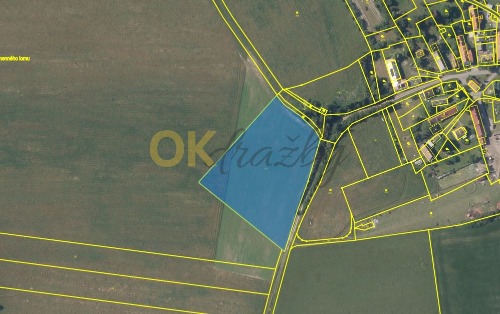 Dražba stavebních pozemků v obci Pavlíkov, okres Rakovník