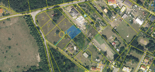 Stavební pozemek v obci Bechlín, k.ú. Předonín, okr. Litoměřice