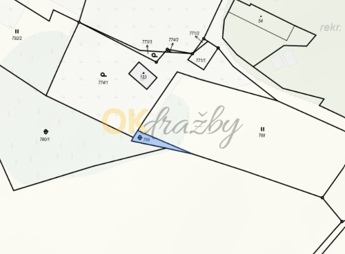 Pozemky o výměře 547 m² v k.ú. Srdov — fotka 2
