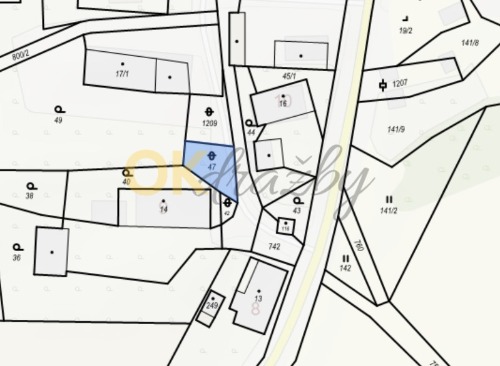 Pozemky o výměře 144 m² v k.ú. Lovečkovice