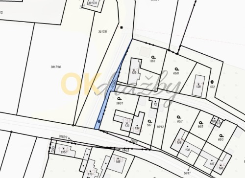 Pozemky o výměře 127 m² v k.ú. Lovosice
