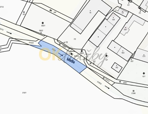 Pozemky o výměře 2 740 m² v k.ú. Lukavec u Lovosic