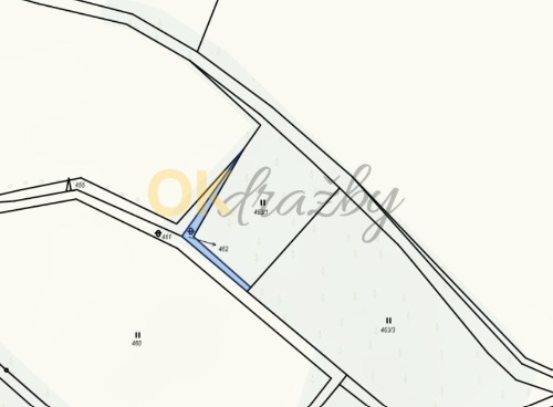 Pozemky o výměře 985 m² v k.ú. Mrsklesy