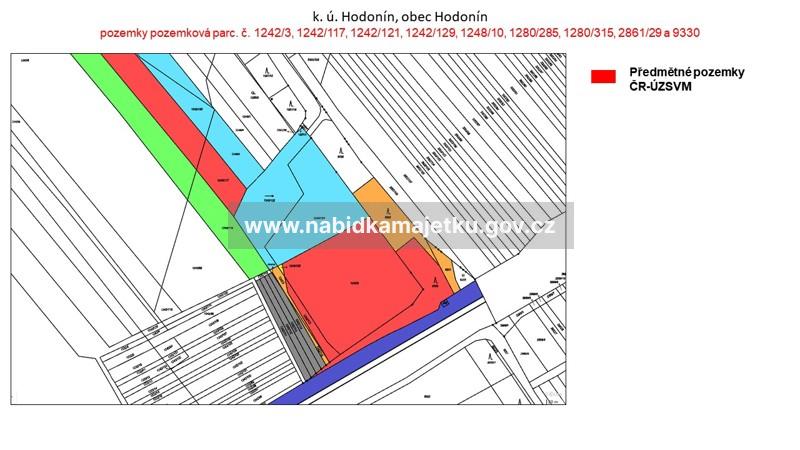 Hodonín, pozemková parc. č. 1242/3, 1242/117, 1242/121, 1242/129, 1248/10, 1280/285, 1280/315, 2861/29 a 9330 — fotka 4