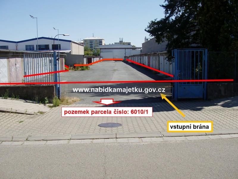 Prostějov - pozemek pozemková p.č. 6010/1
