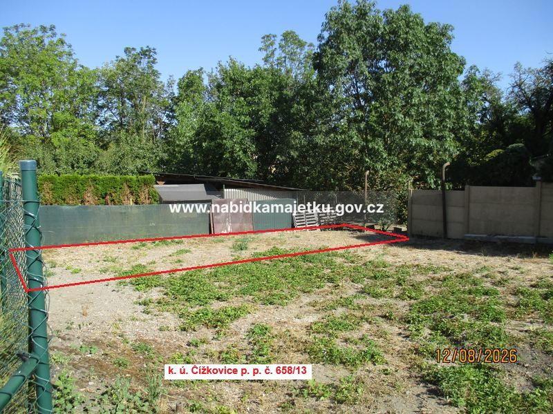 Čížkovice, pozemek p. p. č. 658/13 o výměře 29 m2, aukce č. EAS/ULT/113/2026 — fotka 2