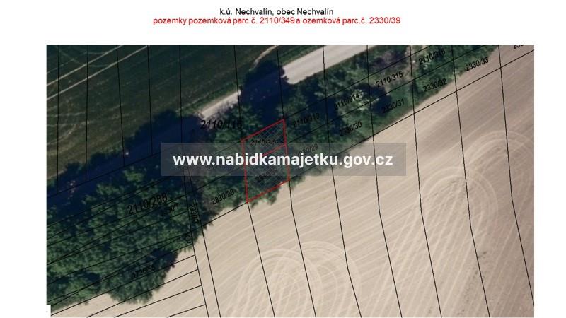 Nechvalín, p.č. 2110/349, p.č. 2330/39