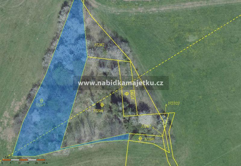 Příbram, id. 3/4 pozemku p.č. 3729/1, pozemek p.č. 3729/4 a p.č. 3729/6