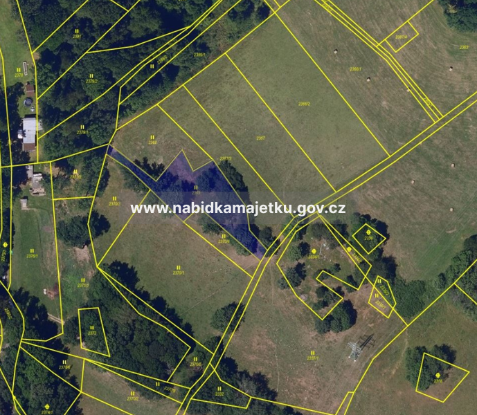 k. ú. Skuteč - pozemek - p. p. č. 2369