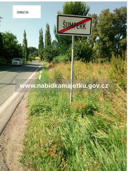 Pozemek p.č. 2080/26 k.ú. Šumperk