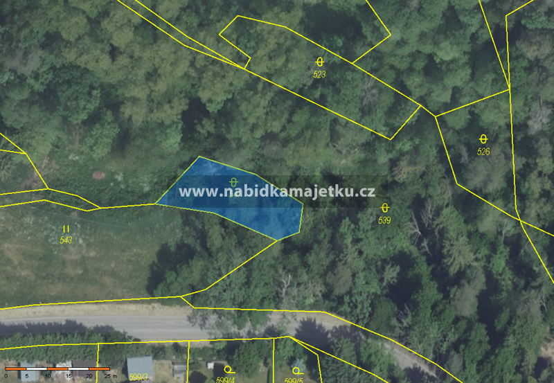 Županovice - pozemková parc. č. 541