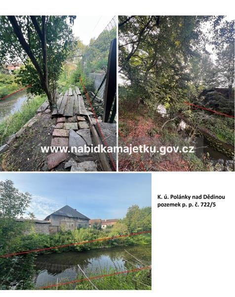 K. ú. Polánky nad Dědinou, pozemky p. p. č. 606/1, p. p. č. 608/3 a p. p. č. 722/5 — fotka 2
