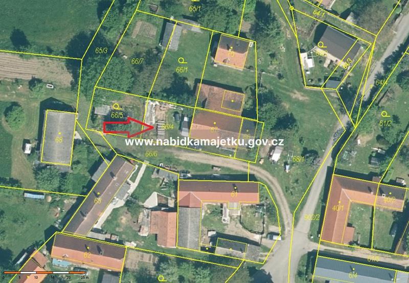 k.ú. Malčice u Mirotic, pozemek parc. č. 66/4