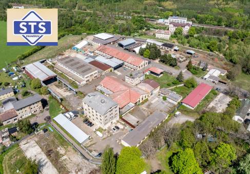 VEŘEJNÁ DRAŽBA - areál STS Prunéřov, a.s., užitná plocha 11.945 m2, pozemky celkem 55.965 m2, včetně strojního zařízení, Kadaň