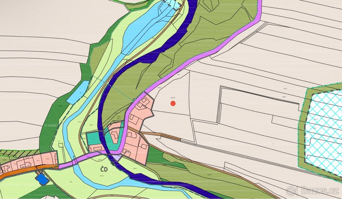 Dražba stavebního pozemku 1 250 m², Plzeň-Černice — fotka 2
